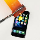 iPhone 7 испытали расплавленным золотом