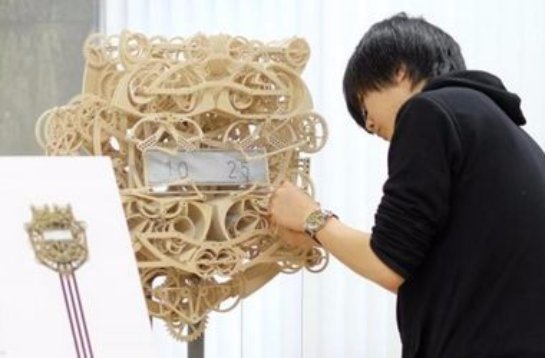 Японские студенты изобрели уникальные часы