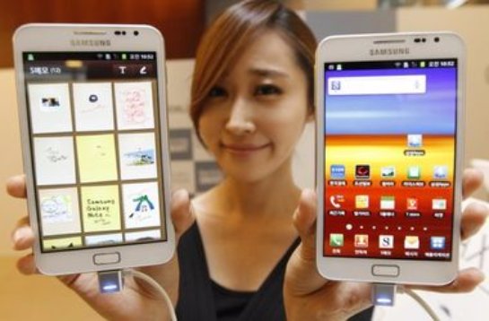Южнокорейская компания презентовала смартфон, напоминающий по внешнему виду планшет